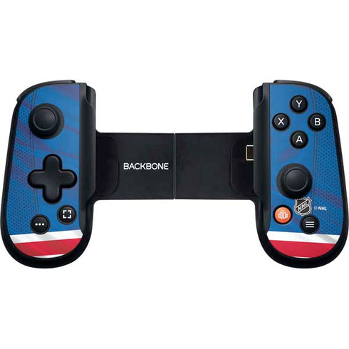 NHL New York Rangers Home Jersey Backbone One for iPhone Game Controller Skin